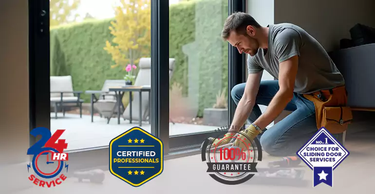 Andersen Patio Door Vinyl Repair in Key Biscayne
