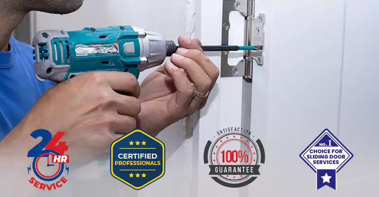 Front Door Hinge Repair in Key Biscayne