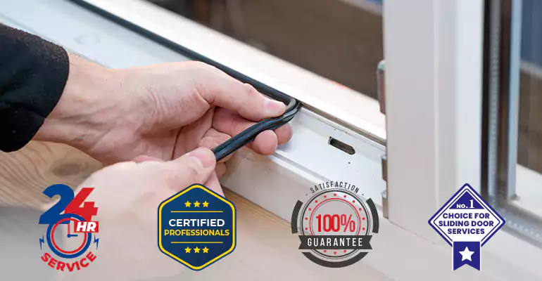 Sliding Glass Door Track Repair and Cost Estimate in Key Biscayne