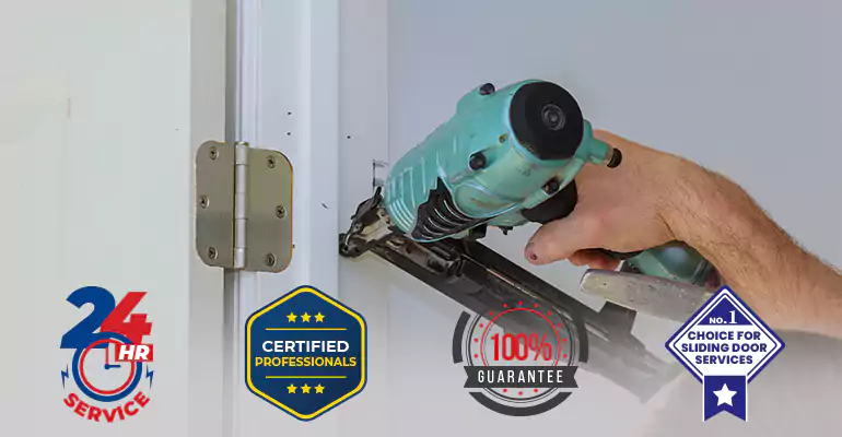 Storm Door Hinge Replacement in Key Biscayne
