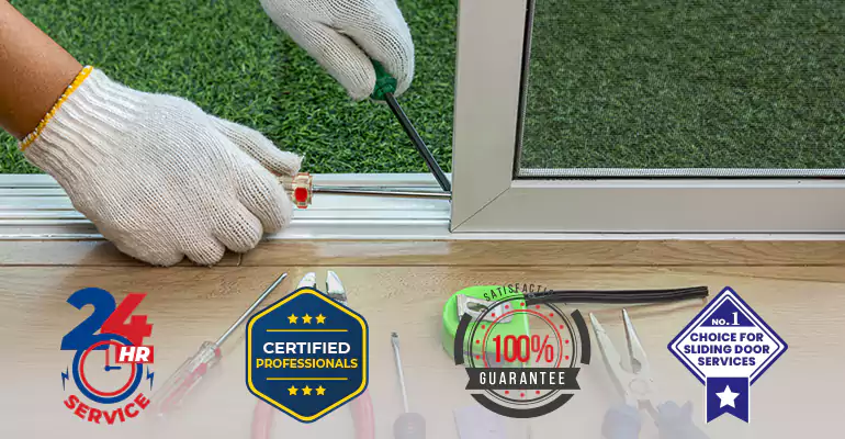 Residential Patio Door Roller Repair in Key Biscayne