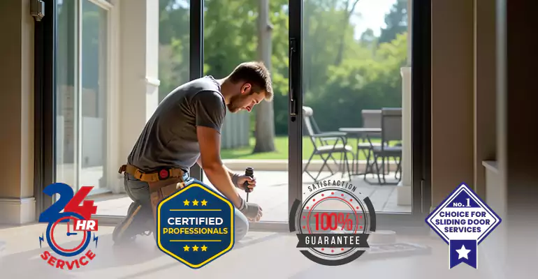 Commercial Patio Door Rollers Replacement in Key Biscayne