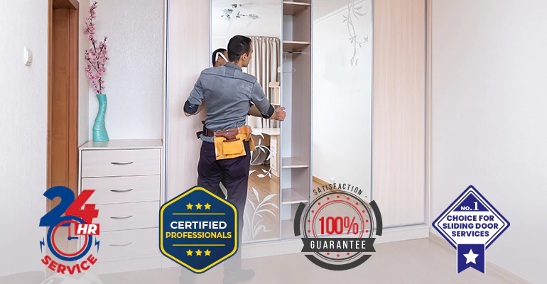 Sliding Closet Door Installation in Key Biscayne, FL