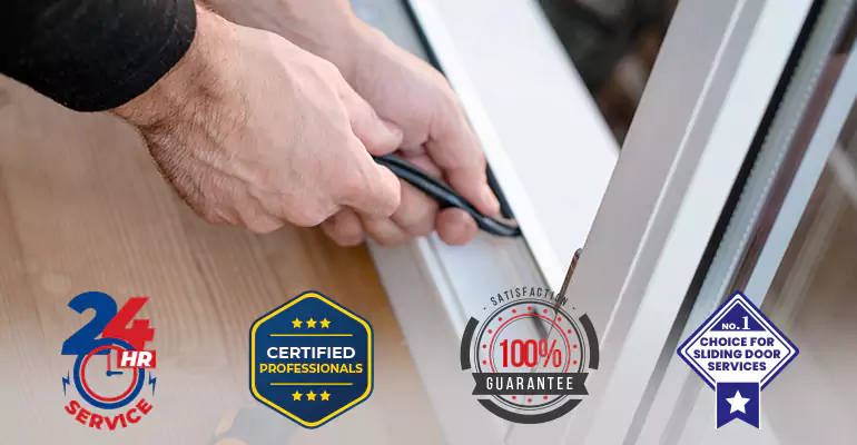 Sliding Door Leak Repair in Key Biscayne