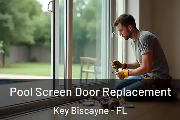 Pool Screen Door Replacement Key Biscayne - FL