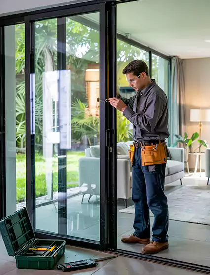 Professional Sliding Glass Door Lock Installation in Key Biscayne, FL
